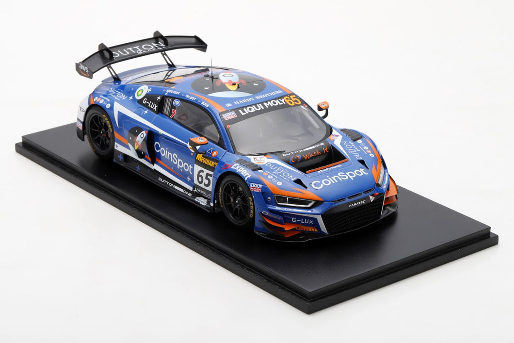 PRE ORDER - 1:18 Audi R8 GT3 EVO II CoinSpot Racing #65 2022 Bathurst 12 Hour Pole Position - Fraser Ross / Chaz Mostert / Liam Talbot (18SP196) *AVAILABLE MAY 2024*