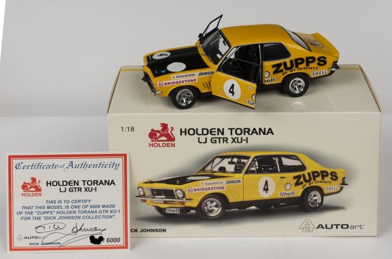 1:18 Holden Torana LJ GTR XU-1 #4 Dick Johnson 1973 