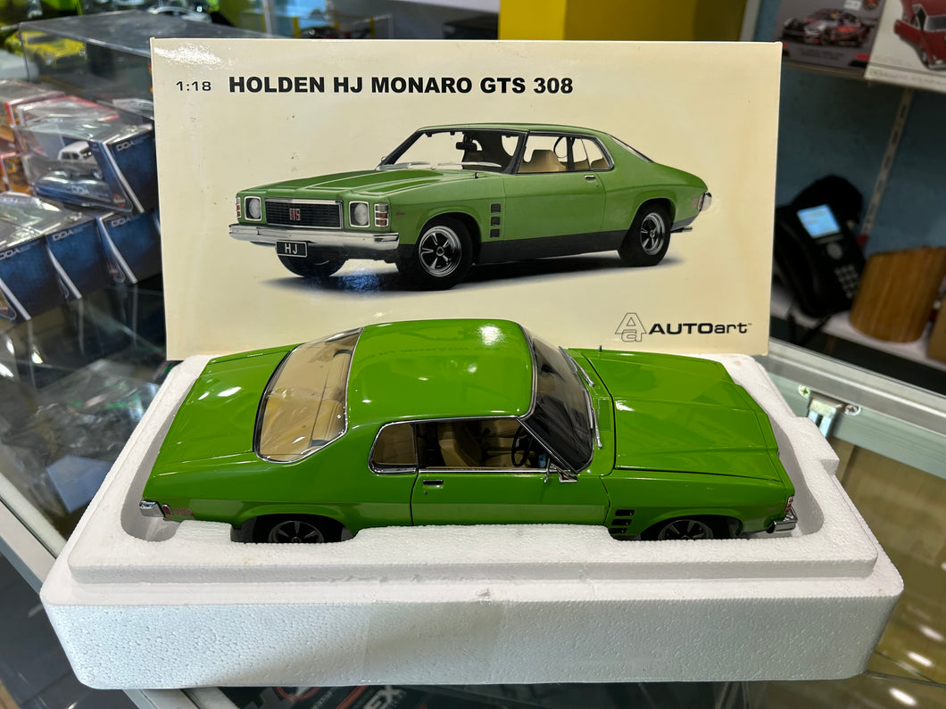 1:18 holden HJ GTS Coupe Jamaica Lime Green by Biante/AUTOart