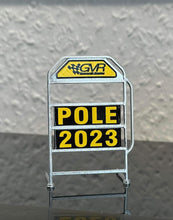 Load image into Gallery viewer, PRE ORDER - Custom Pole Position Display Board for 2023 Bathurst 12 Hour Pole Position Winner Mercedes AMG GT3 GruppeM
