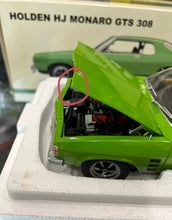 Load image into Gallery viewer, 1:18 holden HJ GTS Coupe Jamaica Lime Green by Biante/AUTOart
