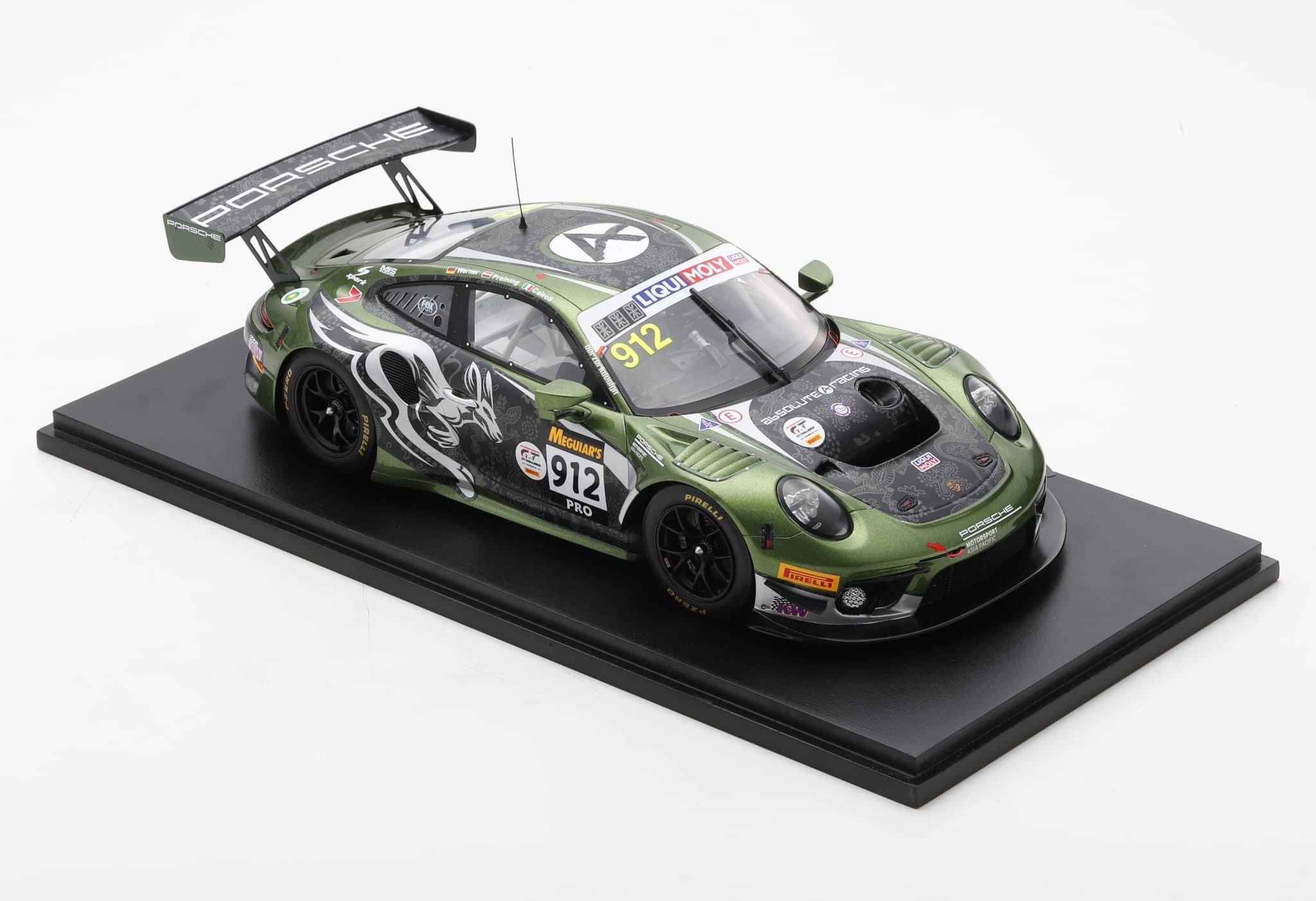 ANSON RACING Porsche 911 G12 1:18 模型 Anson Racing Porsche 912
