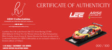 Load image into Gallery viewer, 🟠 IN TRANSIT (ARRIVING IN JULY) - 1:18 Ferrari 296 GT3 Arise Racing GT #36 2025 Bathurst 12 Hour Pro Am Winner - Brad Schumacher / Elliot Schutte / Jaxon Evans /  Alessio Rovera (Looksmart LS18296HDM)
