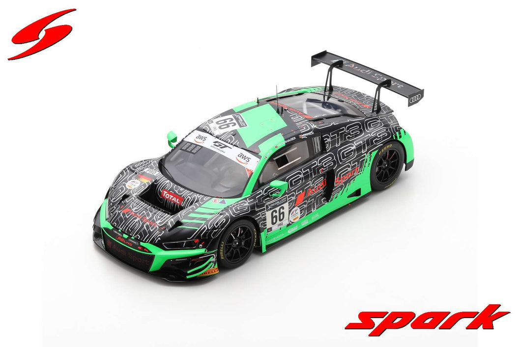 1:18 #66 Audi R8 LMS GT3 Audi Sport Team Attempto Racing 2nd Place 2020 Spa 24Hr (18SB017)