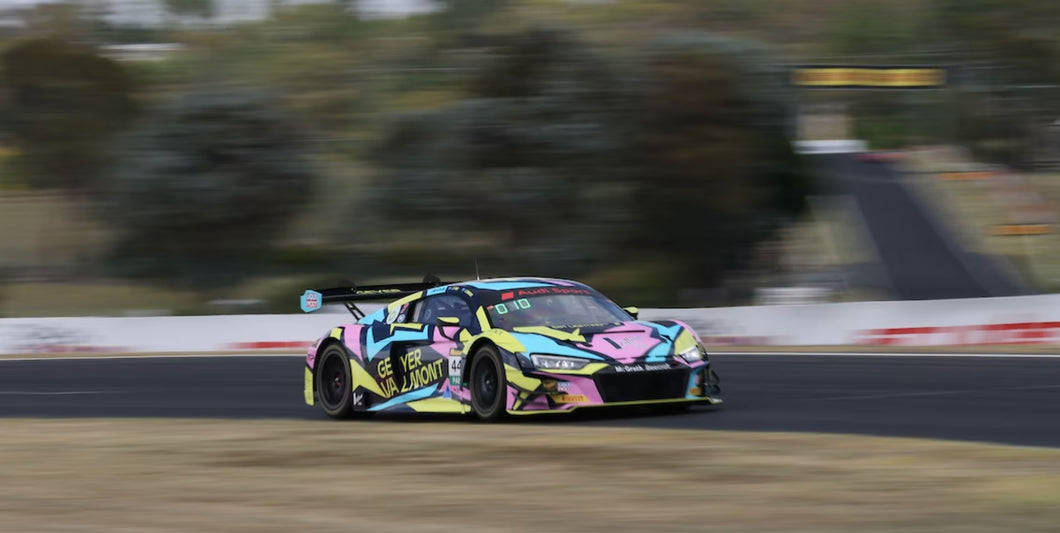 PRE ORDER - 1:43 Audi R8 LMS EVO II #44 Geyer Valmont Racing - 2025 Bathurst 12 Hour – Marcel Zalloua / Sergio Pires / Scott Andrews (AS086)