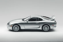 Load image into Gallery viewer, 🟢 1:18 Toyota Supra (A80) Sliver RHD - with Spare Wheels (W-001D)

