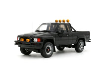 Load image into Gallery viewer, 🟢 1:18 Toyota Hilux SR5 1985 Glossy Black - BTTF - Back To The Future (OT481)
