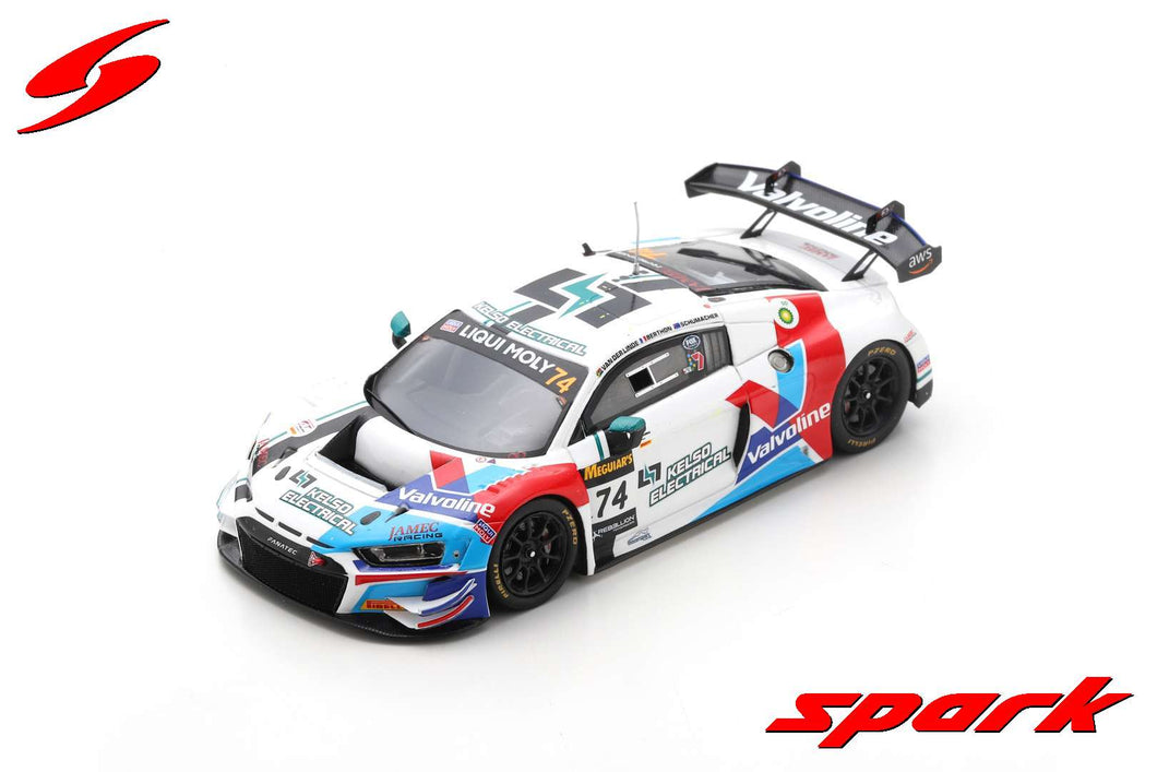 1:43 Audi R8 LMS GT3 #74 Audi Sport Team Valvoline 4th Place Bathurst 12H 2022 K. van der Linde - N. Berthon - B. Schumacher (AS062)