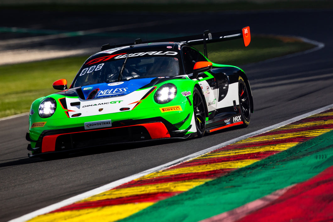 🟠 PRE ORDER - 1:43 Porsche 911 GT3 R (992) #18 Dinamic GT 2025 Spa 24 Hour M. Campbell - B. Buus - M. Jaminet (SB865)