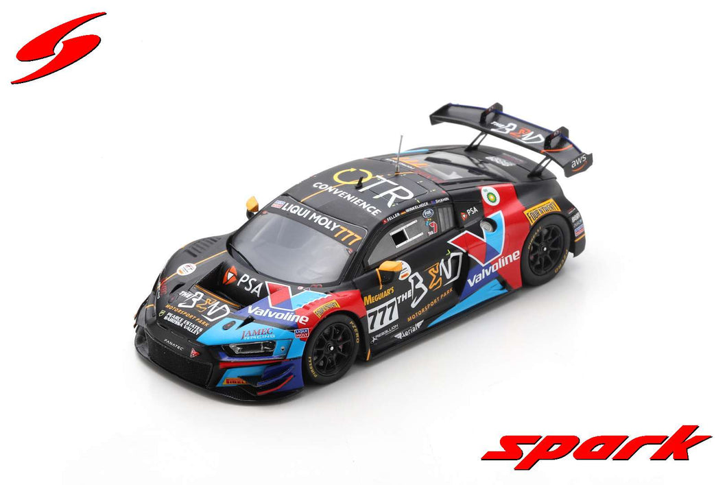 🟢 1:43 Audi Sport Team Valvoline 2022 Bathurst 12 Hour 7th Place - #777 Audi R8 LMS GT3 M. Winkelhock - R. Feller - Y. Shahin (AS064)