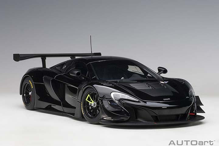🟢 1:18 McLaren 650S GT3 Plain Body Gloss Black with Matte Black Accents (A81644)