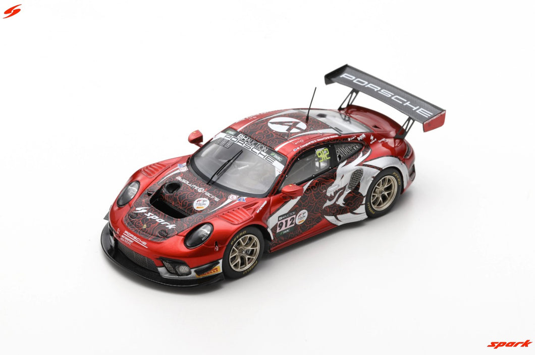 🟢 1:43 Porsche 911 GT3 R #912 Absolute Racing 3rd 2019 Suzuka 10 Hour D. Olsen - M. Campbell - D. Werner (SJ085)