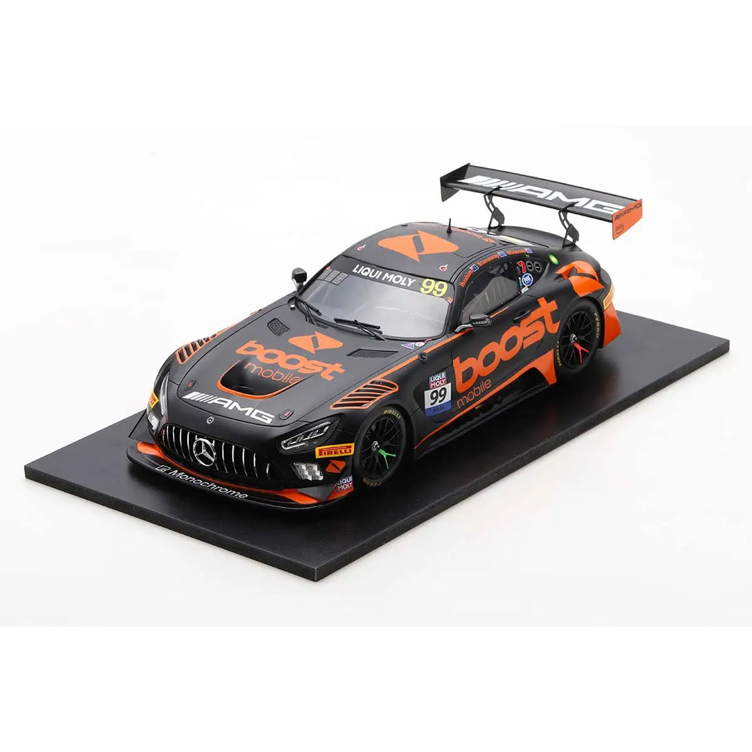 🟢  1:18 Mercedes-AMG GT3 #99 Boost Mobile Racing 2023 Bathurst 12 Hour 10th Place J. Whincup – R. Stanaway – J. Ibrahim (18SP191)