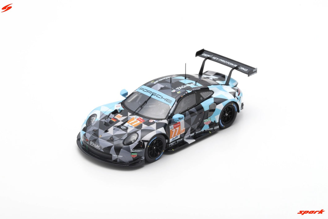 🟢 1:43 Porsche 911 RSR #77 Dempsey-Proton Racing 2019 Le Mans 24 Hour M. Campbell - C. Ried - J. Andlauer (S7943)