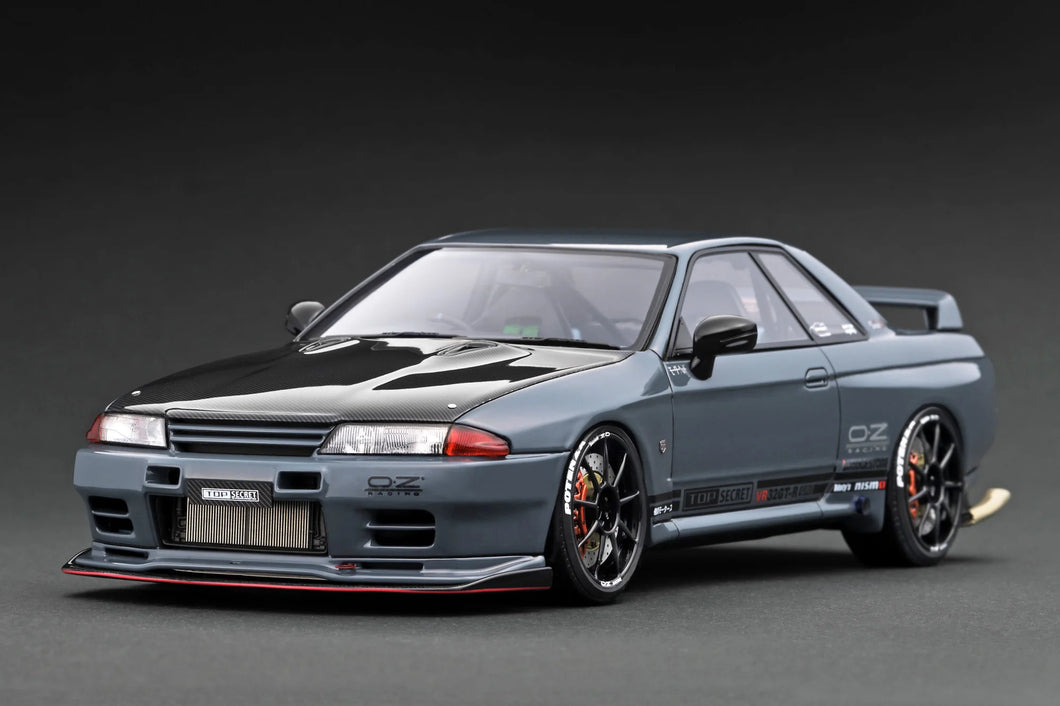 1:18 Nissan Skyline Top Secret GT-R (VR32) Grey (IG3521)