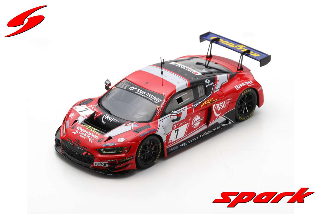 1:43 Audi R8 LMS GT3 2nd Place Pro-Am Class 2020 Nürburgring 24Hr #7 Dontje / Niederhauser / Ortmann / Konopka Car Collection Motorsport (SG695)