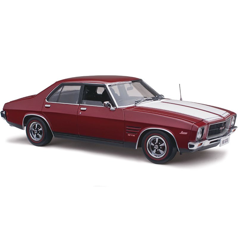 1:18 Holden HQ Monaro GTS Sedan Burgundy 350 V8 Engine (18791)