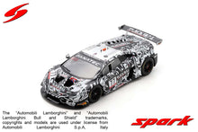 Load image into Gallery viewer, 1:18 Lamborghini Huracán GT3 EVO #77 Barwell Motorsport 24H Spa 2022 A. al Harthy - S. de Haan - A. Macdowall - S. Mitchell (18SB058)

