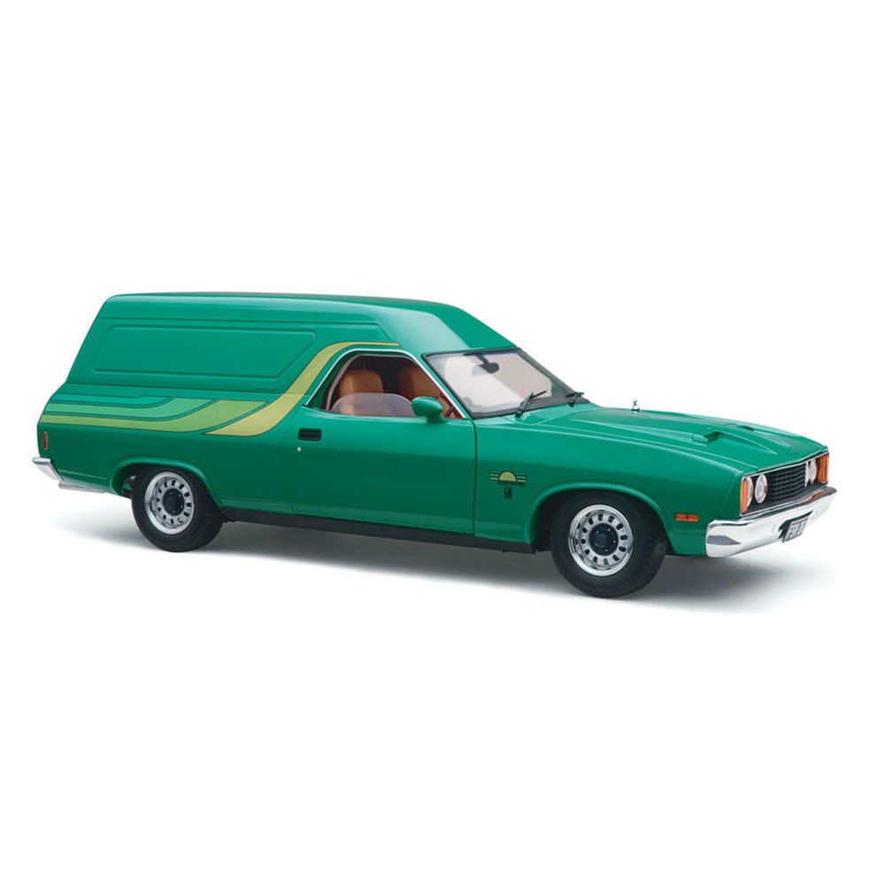 PRE ORDER - 1:18 Ford XC Panelvan Sundowner Modena Green (18851)