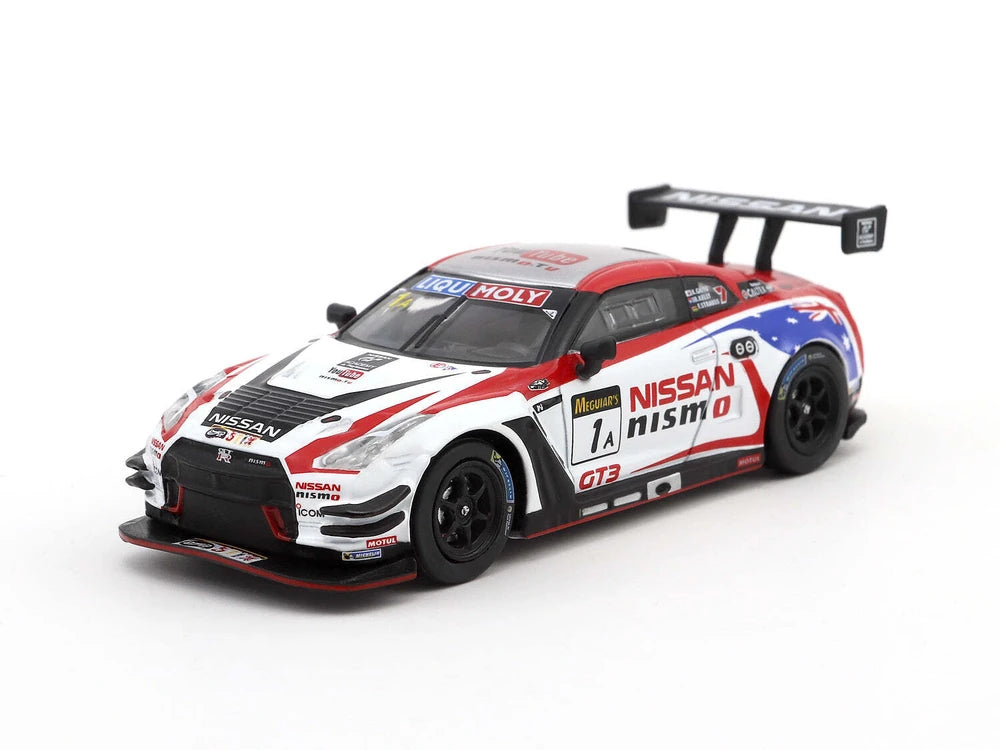 🟢 1:64 Nissan GT-R Nismo GT3 #1 2016 Bathurst 12 Hour 2nd Place - Chiyo / Kelly / Strauss (T64-005-BH16)