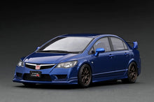 Load image into Gallery viewer, 1:18 Honda CIVIC (FD2) TYPE R Blue Metallic by Ignition (IG2830)
