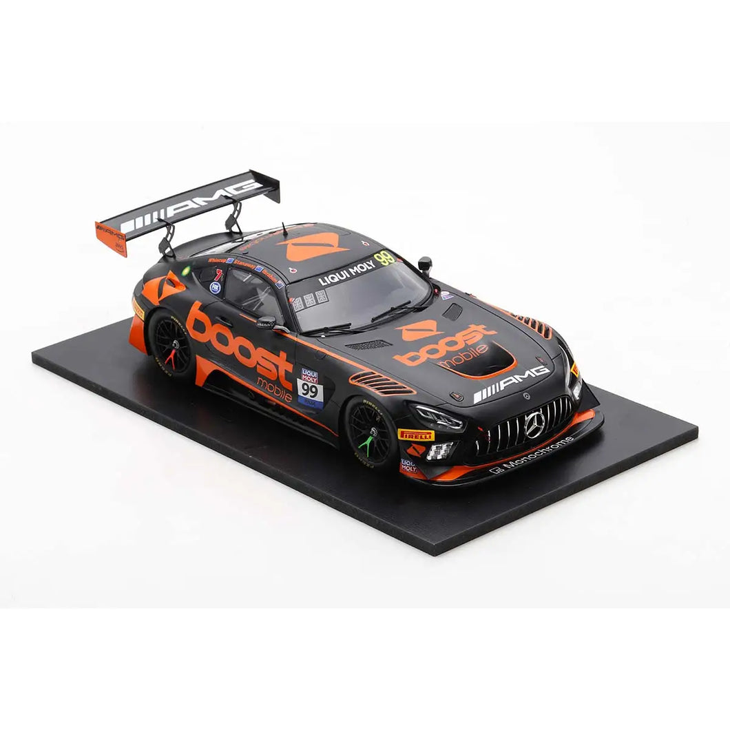 PRE ORDER - 1:18 Mercedes-AMG GT3 #99 Boost Mobile Racing 2023 Bathurst 12 Hour 10th Place J. Whincup – R. Stanaway – J. Ibrahim (18SP191) *FULL PRICE $329.00*