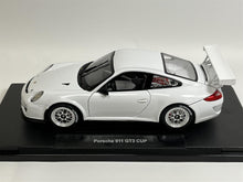 Load image into Gallery viewer, 🟢 1:18 Porsche 911 (997 II) GT3 Cup Plain Body White
