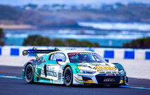 Load image into Gallery viewer, 🟠 PRE ORDER - 1:18 Audi R8 LMS GT3 Evo II - Kelso Electrical / Team MPC - GT World Challenge Australia - 2025 GT Festival Queensland Raceway Race 1 Winner Pro-AM - Brad Schumacher - Broc Feeney *FULL PRICE $349.00*
