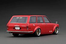 Load image into Gallery viewer, 1:18 KAIDO HOUSE Datsun Bluebird (510) Wagon Red (IG3152)
