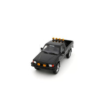Load image into Gallery viewer, 🟢 1:18 Toyota Hilux SR5 1985 Glossy Black - BTTF - Back To The Future (OT481)
