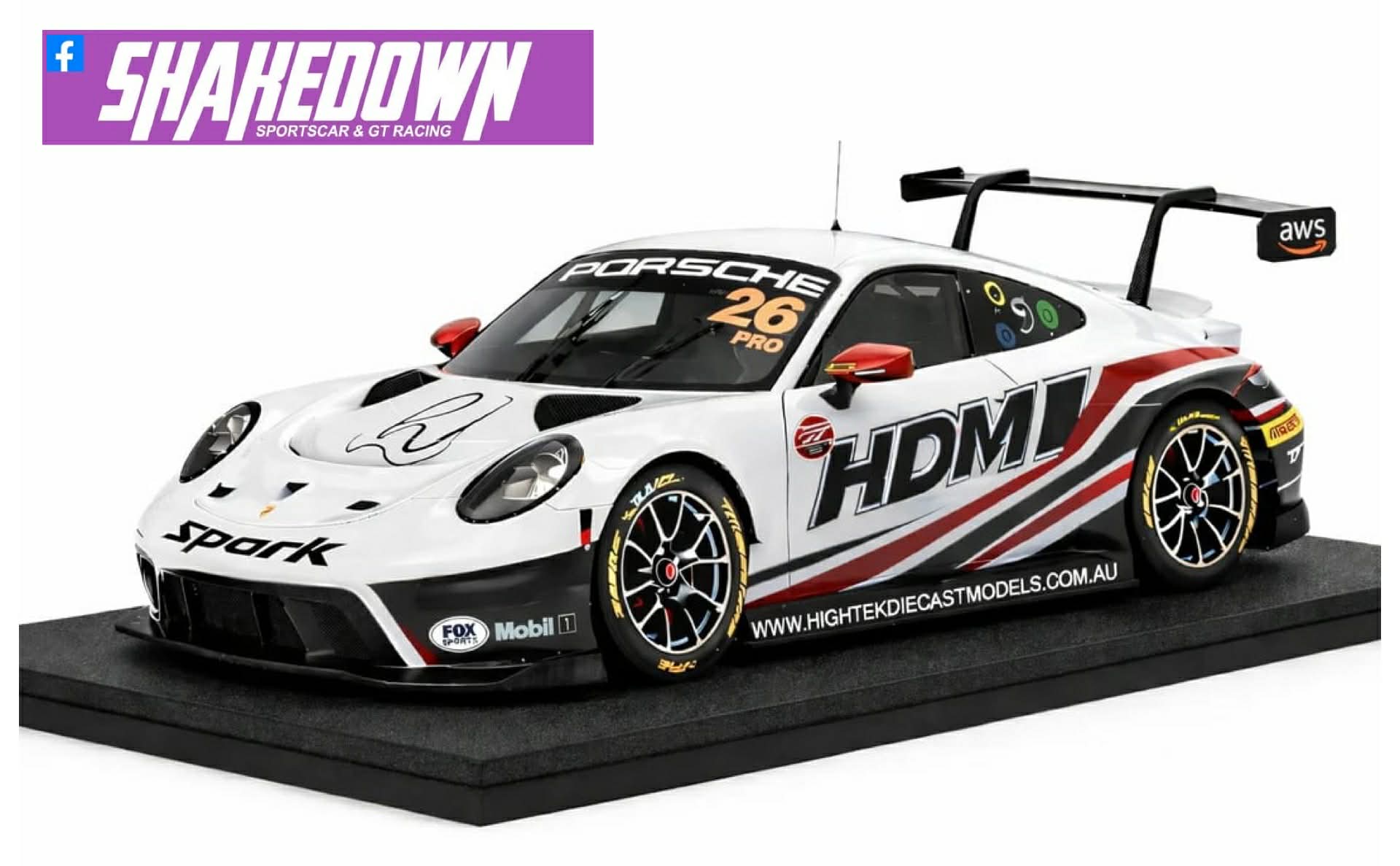🟢 1:43 Audi R8 LMS GT3 EVO II Melbourne Performance Centre