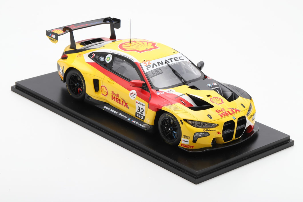 PRE ORDER - 1:18 2024 Bathurst 12 Hour Pole Position BMW M4 GT3 #32 Team WRT C. Weerts - D. Vanthoor - S. Van der Linde (FF042)