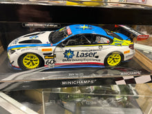 Load image into Gallery viewer, 1:18 BMW M6 GT3 Exclusive Laser Racing 2017 Bathurst 12H Richards / Winterbottom / Wittmann by Minichamps
