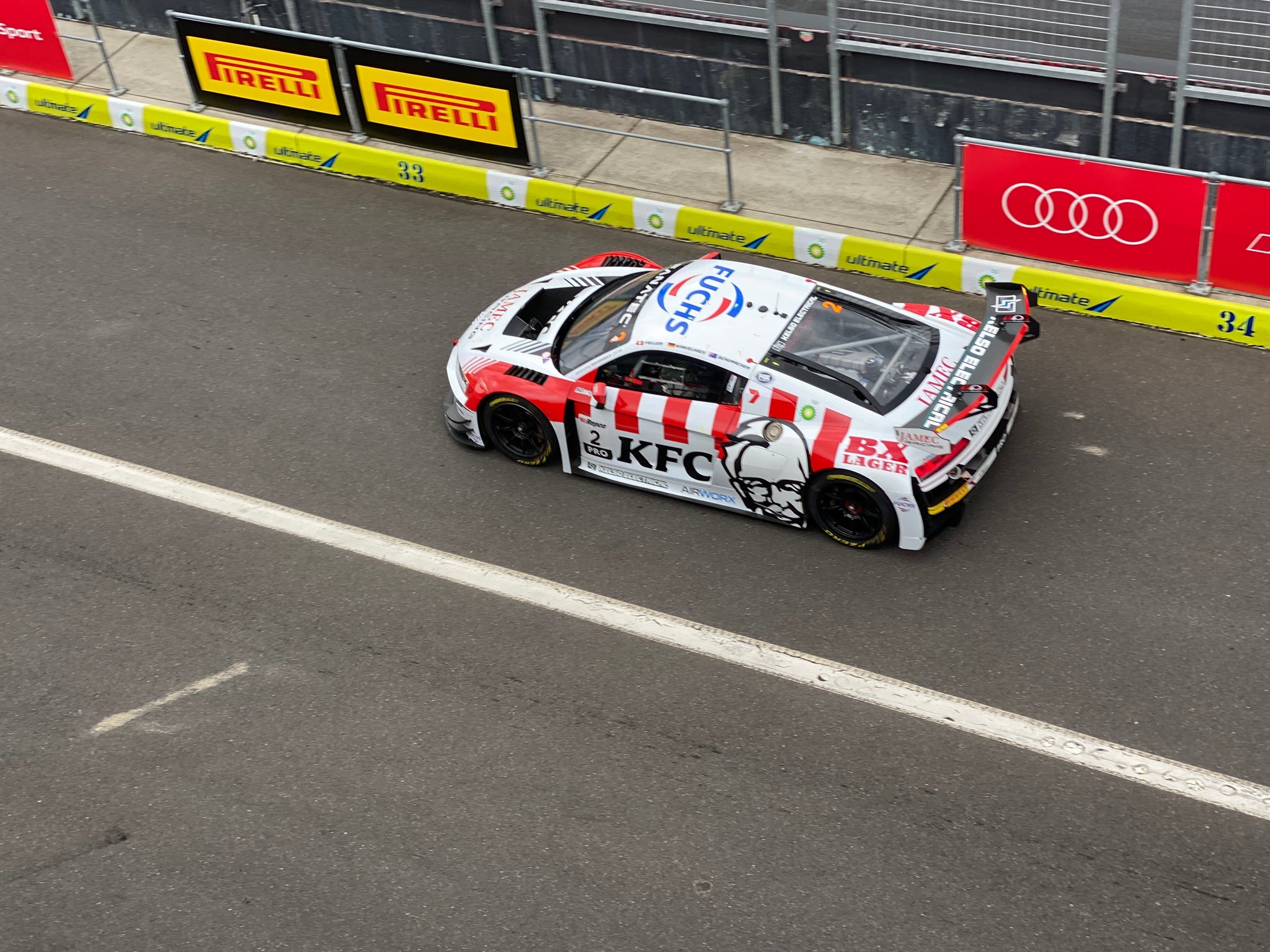 🟢 1:43 Audi R8 LMS GT3 EVO II Melbourne Performance Centre