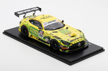 Load image into Gallery viewer, 1:18 Mercedes-AMG GT3 Evo #999 Team GruppeM Racing MANN-FILTER Motorsport 2023 Bathurst 12 Hour Pole Position - Maro Engel / Mikaël Grenier / Raffaele Marciello (18SP229)
