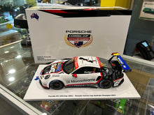 Load image into Gallery viewer, 🔴 1:18 Porsche 911 GT3 Cup (992) #17 Callum Hedge - Porsche Carrera Cup Australia Champion 2023 (18SP359W) *SUPER WHITE CHASE EDITION"
