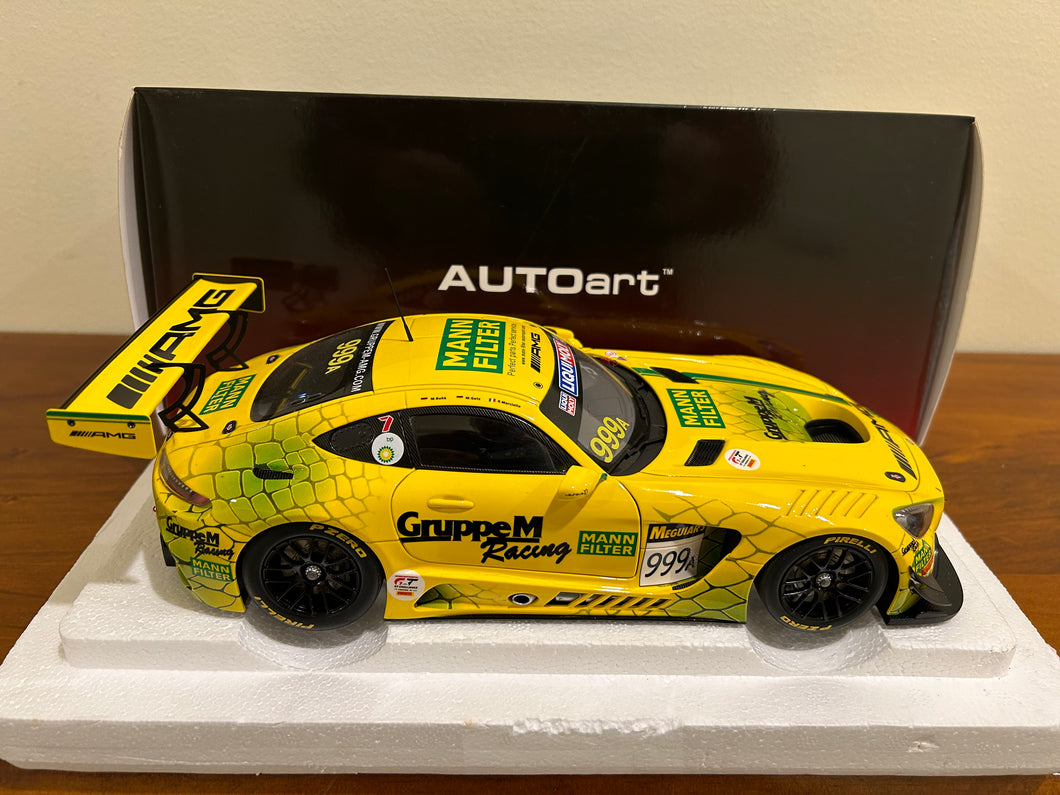 🟢 1:18 Mercedes-AMG GT3 Team GruppeM Racing #999 2019 Bathurst 12 Hour - Buhk / Marciello / Goetz (A81931)