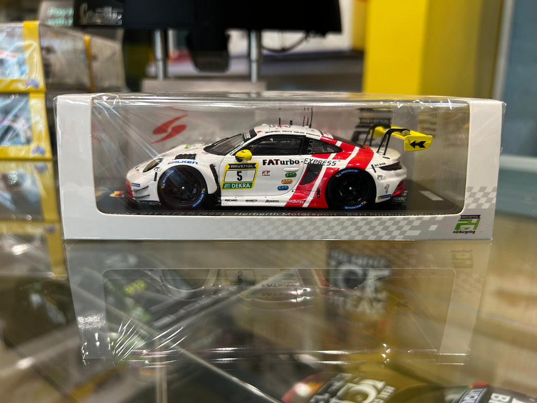 1:43 Porsche 911 GT3 R (992) 2024 Nürburgring 24 Hour #5 Herberth Motorsport R. Renauer - V. Kolb - D. Olsen - M. Campbell (SG941)