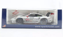 Load image into Gallery viewer, 1:43 Porsche 911 RSR Porsche GT Team 2020 Daytona 24hr GTLM Class 2nd Place #912 E. Bamber - M. Jaminet - L. Vanthoor (US121)
