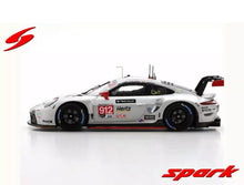 Load image into Gallery viewer, 1:43 Porsche 911 RSR Porsche GT Team 2020 Daytona 24hr GTLM Class 2nd Place #912 E. Bamber - M. Jaminet - L. Vanthoor (US121)
